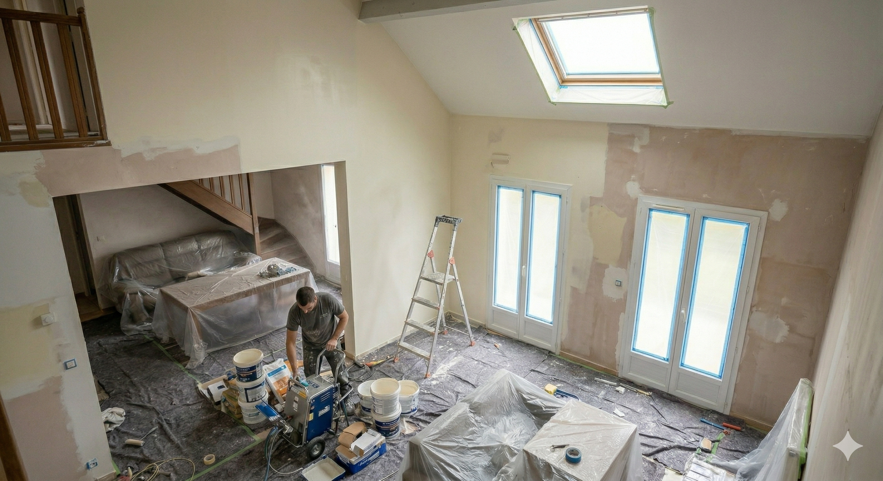 Peinture intérieure murs